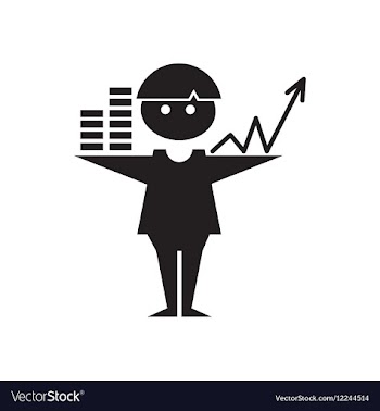 Flat icon in black and white Man schedule vector image