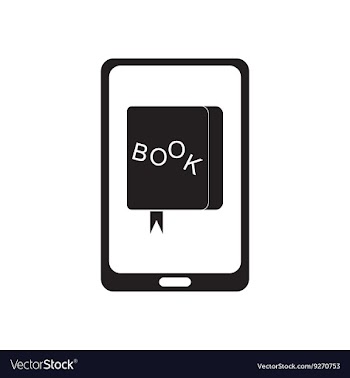 Flat icon in black and white mobile app vector image