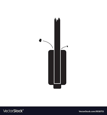 Flat icon in black and white mobile phone battery vector image