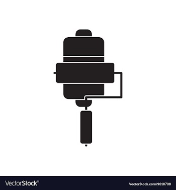 Flat icon in black and white mobile phone battery vector image