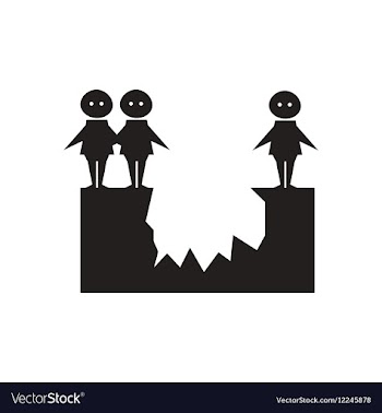 Flat icon in black and white people from abyss vector image