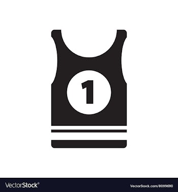 Flat icon in black and white shirt vector image
