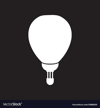 Flat icon in black and white style air balloon vector image