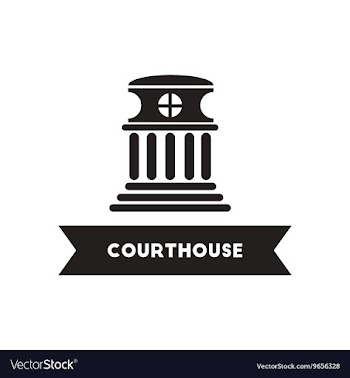 Flat icon in black and white style building vector image