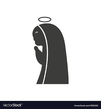 Flat icon in black and white style father Jesus vector image