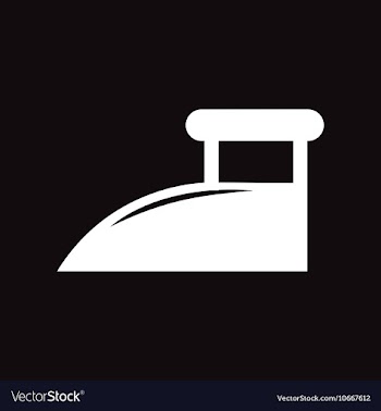 Flat icon in black and white style iron vector image