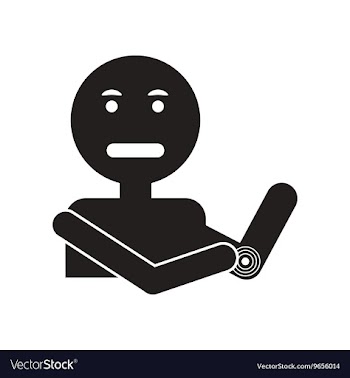 Flat icon in black and white style man joint pain vector image