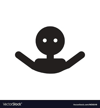 Flat icon in black and white style man swimmer vector image