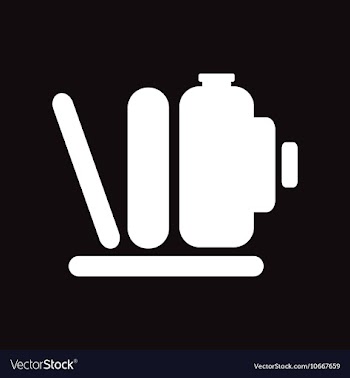 Flat icon in black and white style retro camera vector image