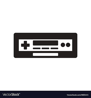 Flat icon in black and white style tape recorder vector image