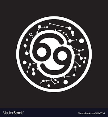 Flat icon in black and white style zodiac sign vector image