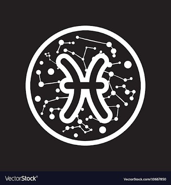 Flat icon in black and white style zodiac sign vector image