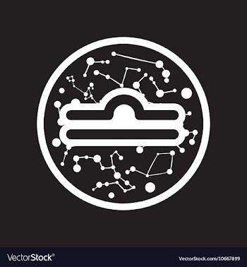 Flat icon in black and white style Zodiac sign vector image