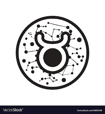 Flat icon in black and white style zodiac sign vector image