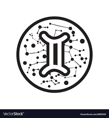 Flat icon in black and white style Zodiac sign vector image