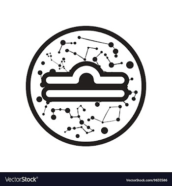 Flat icon in black and white style Zodiac sign vector image