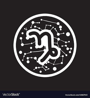 Flat icon in black and white style Zodiac signs vector image