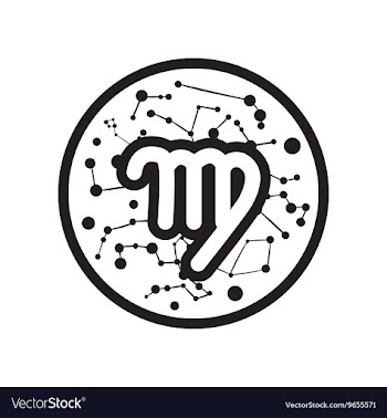Flat icon in black and white style Zodiac signs vector image