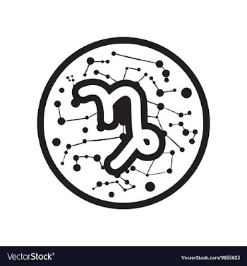 Flat icon in black and white style Zodiac signs vector image