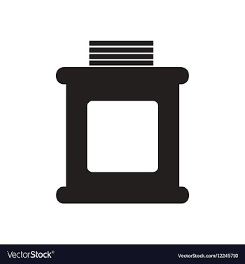 Flat icon in black and white table documents vector image