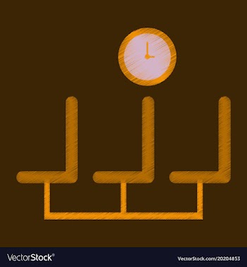 Flat icon in shading style airport waiting room vector image