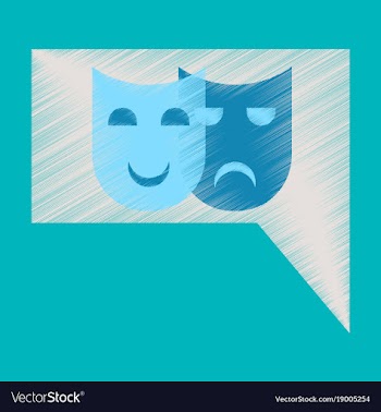 Flat icon in shading style film mask vector image