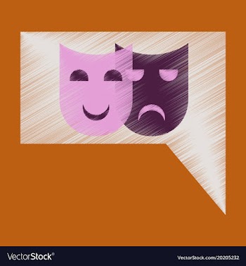 Flat icon in shading style film mask vector image