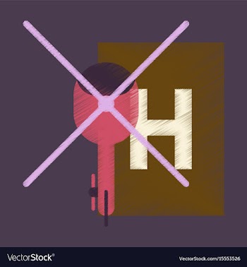 Flat icon in shading style helipad vector image