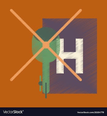 Flat icon in shading style helipad vector image