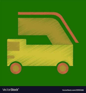 Flat icon in shading style ramp airport vector image
