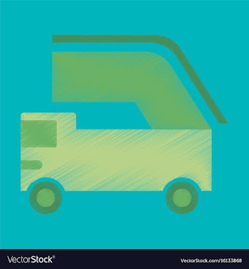 Flat icon in shading style ramp airport vector image