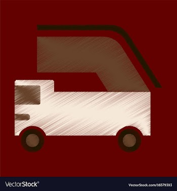 Flat icon in shading style ramp airport vector image