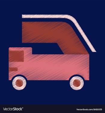 Flat icon in shading style ramp airport vector image