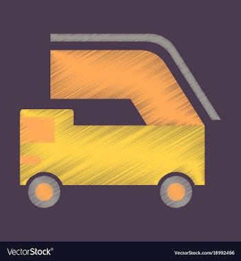 Flat icon in shading style ramp airport vector image