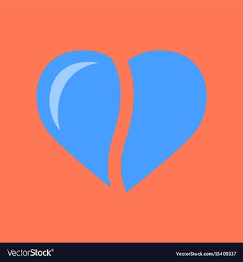 Flat icon on background coffee bean heart vector image