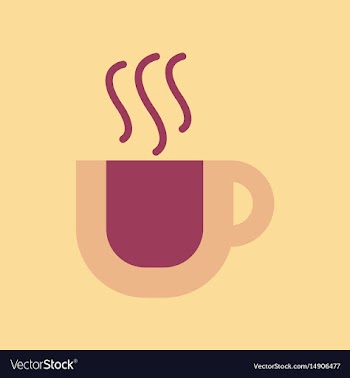Flat icon on background coffee cup flavor vector image