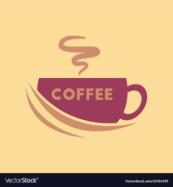 Flat icon on background coffee cup flavor vector image