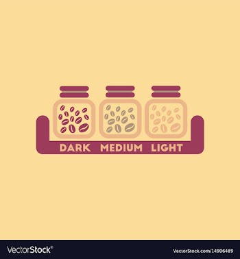 Flat icon on background coffee jar of beans vector image