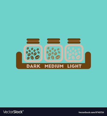 Flat icon on background coffee jar of beans vector image