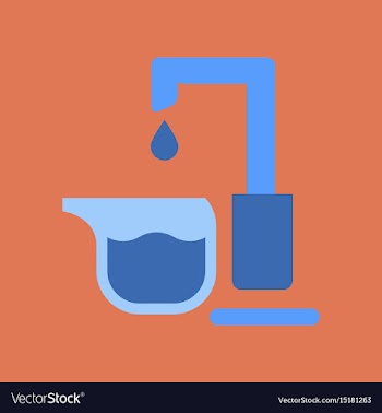 Flat icon on background coffee machine maker vector image
