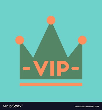 Flat icon on background crown royal vector image