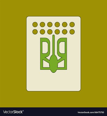 Flat icon on background emblem of ukraine vector image