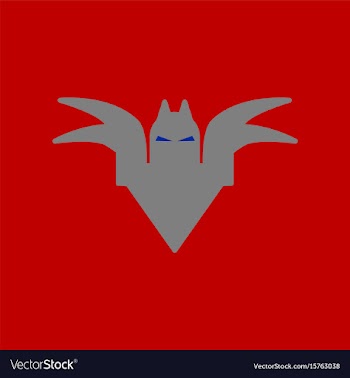 Flat icon on background halloween bat vector image