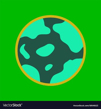 Flat icon on background halloween full moon vector image