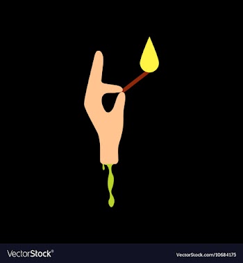 Flat icon on background halloween zombie arm vector image