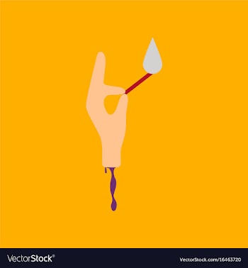 Flat icon on background halloween zombie arm vector image