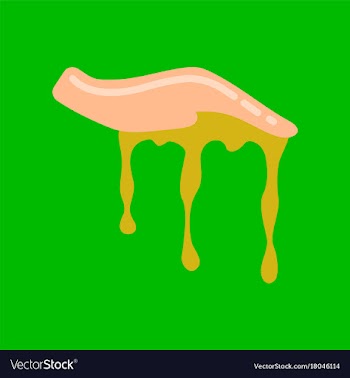 Flat icon on background halloween zombie hand vector image