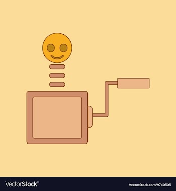 Flat icon on background Kids toy box vector image