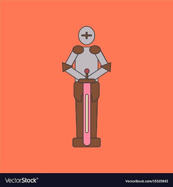 Flat icon on background kids toy child soldier vector image
