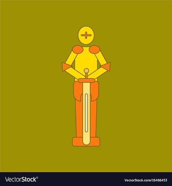Flat icon on background kids toy child soldier vector image
